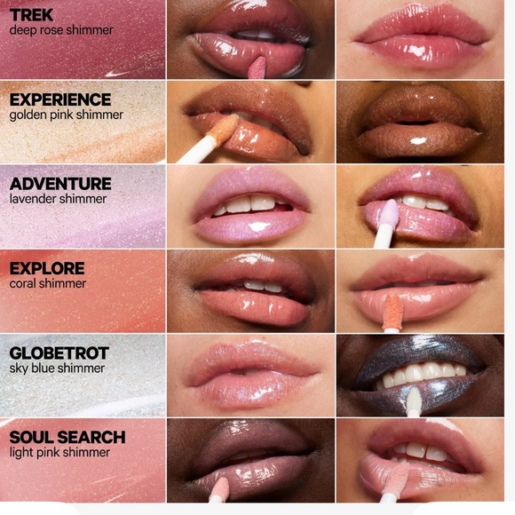 Milk Odyssey Hydrating Lip Oil Gloss SOUL SEARCH
(light pink with gold shimmer) - Picture 5 of 7